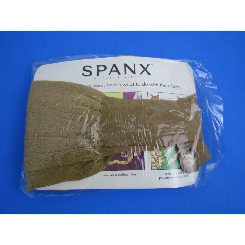 Spanx SPXI-101 Shapewear Pantyhose Beige Shaper Tights Womens Size E